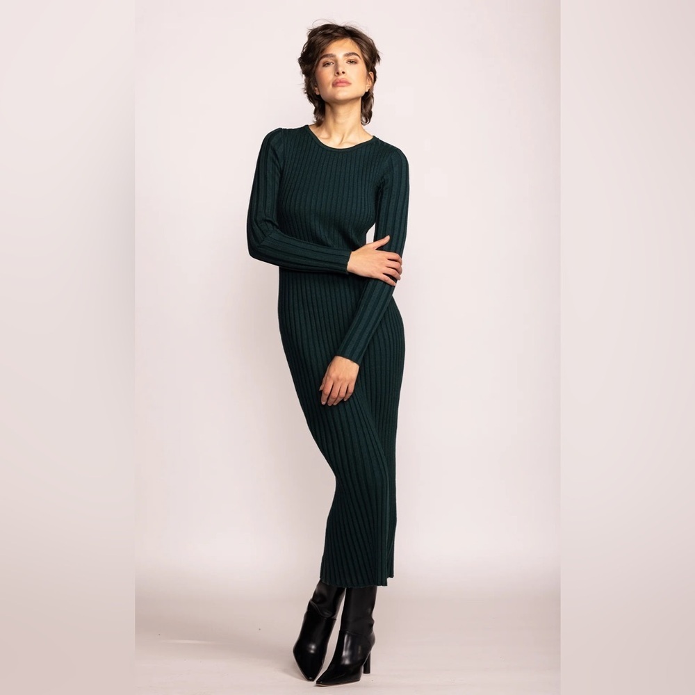 PINK MARTINI The Ava Sweater Dress Green size XS